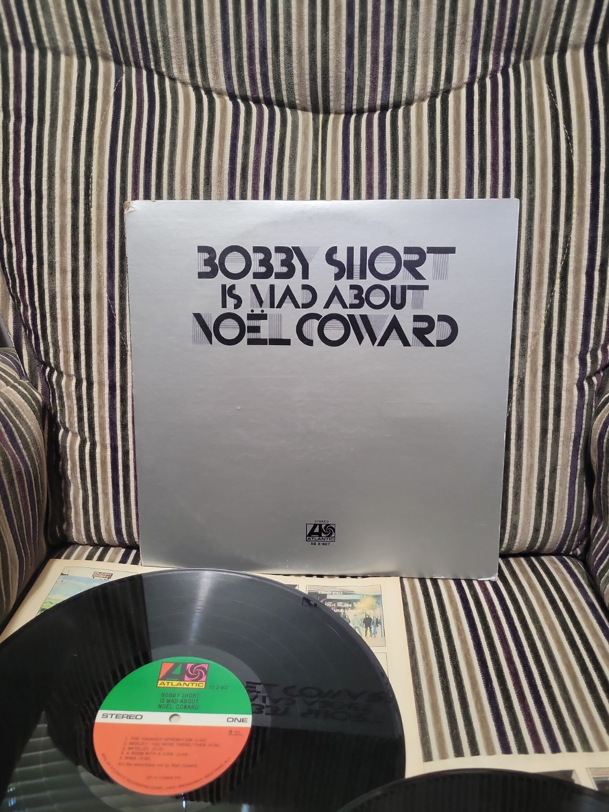 Bobby Short Is Mad About Noel Coward 1972 Atlantic SD2-607 Stereo NM