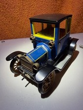 Schuco 1227 Blue Model T Ford Coupe 1917 with wind up key EXCELLENT condition