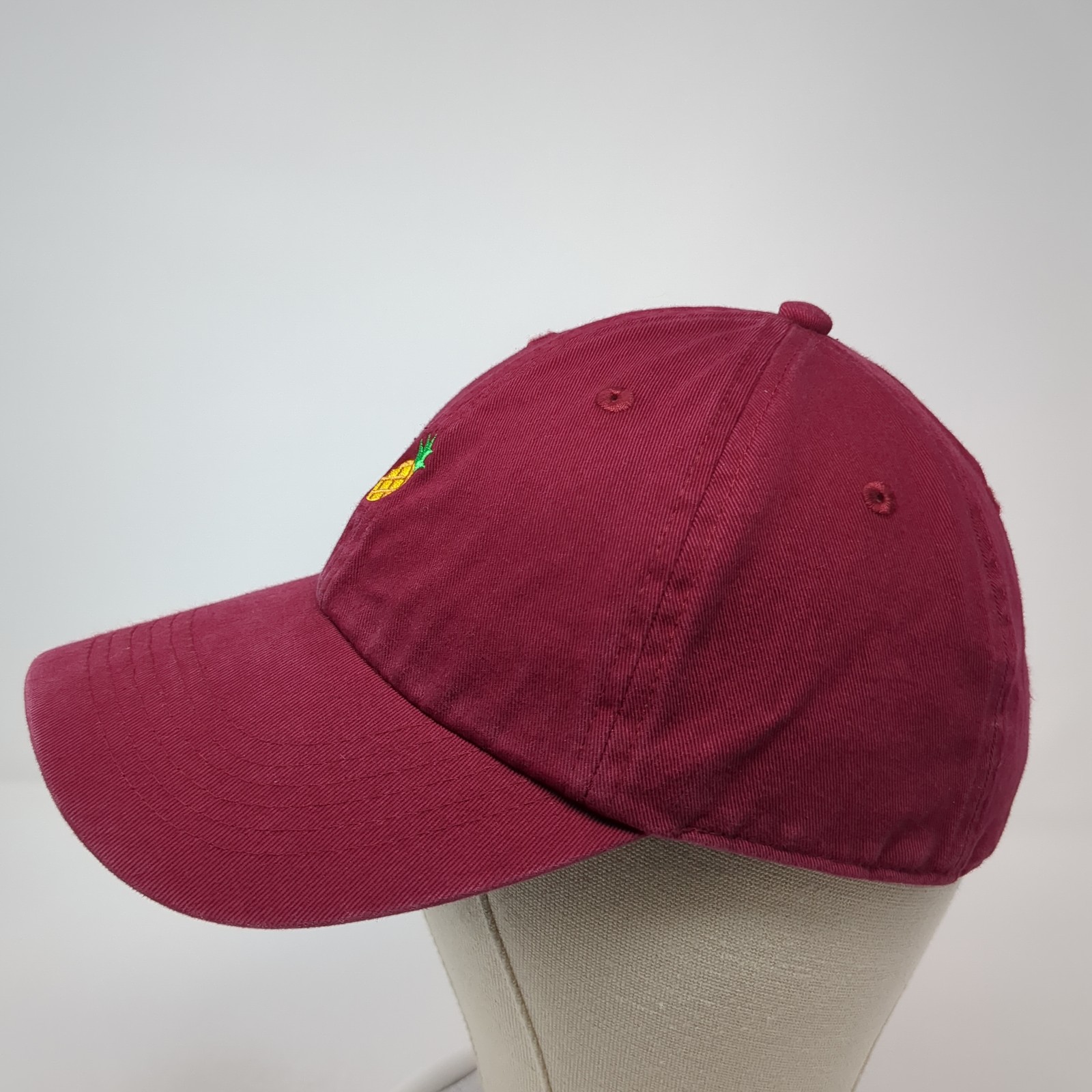 Pineapple Slideback Baseball Cap Red OS Adjustabl… - image 3