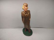 Vintage Hostess In Khaki Soldier