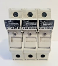Cooper Bussmann CHCC 30A 600V Class CC 3-Pole Fuse Holder – Used