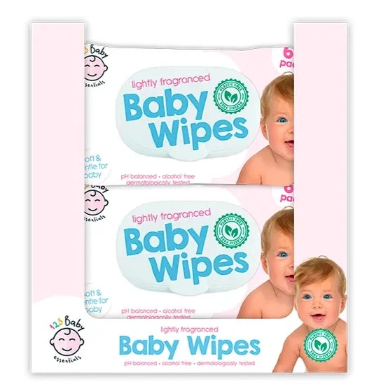 12 Packs Of 60 x Lightly Fragranced Baby Wipe pH Balanced Box Total 720 Wipes
Opens in a new window