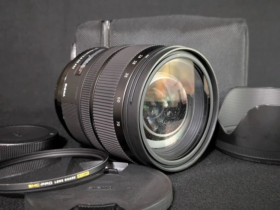 Sigma 24-70mm f/2.8 DG OS HSM Art Zoom Lens Canon EF [Bueno con estuche] de J... - Imagen 2 de 4