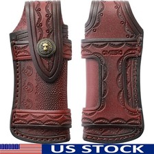 Leather Knife Sheath Durable Pocket Knife Holder Belt EDC Tool Organizer New
