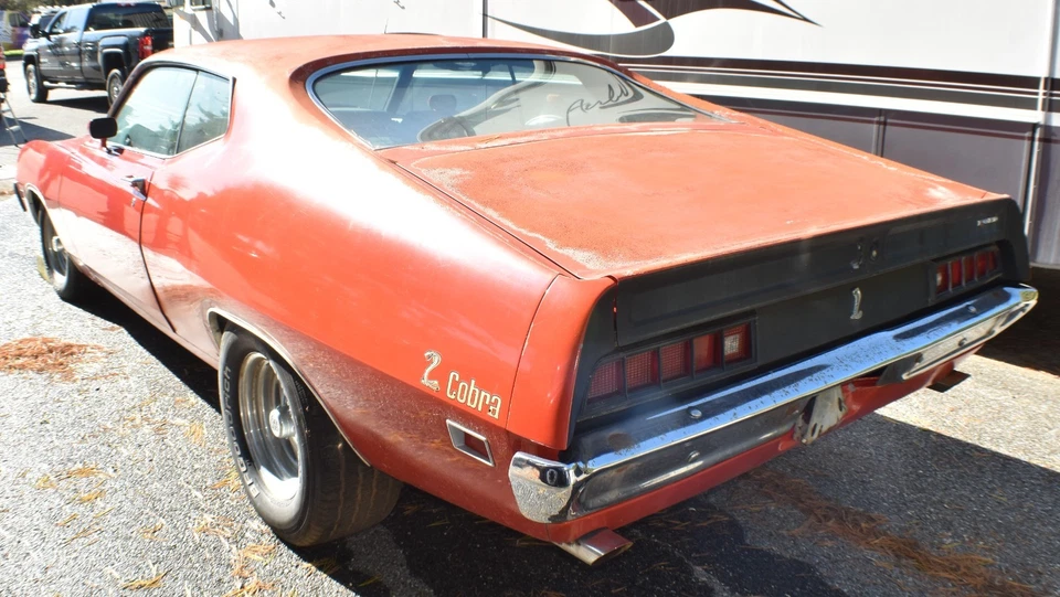 Ford Torino Cobra Jet Shaker 1971 capó 351 Cleveland C6 Foto 4 de 4