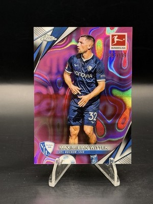2026 Bundesliga Chrome Maximilian Wittek Pink Lava Refractor /199 #12