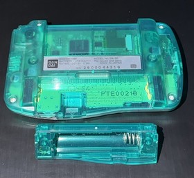 Bandai WonderSwan SW-001 Green Handheld System 1998 Headphone Jack