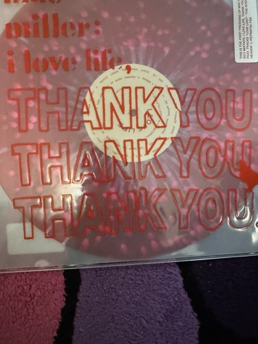 Mac Miller I Love Life, Thank You , Red and White Splatter Vinyl - Picture 3 of 9