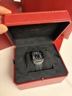 Cartier Santos de Cartier ADLC 40mm Black Dial Auto Date - Box & Papers & Straps — photo 5