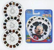 Mickey Mouse Clubhouse View-Master 3 TEST Reels and Copy of Covers