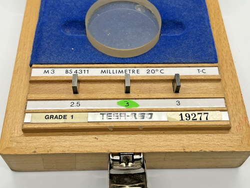 Kit de prueba plana óptica TESA-RSD - M3 BS 4311, GRADO 1, 19277 - Imagen 2 de 3