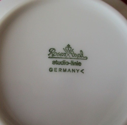 Rosenthal Polygon Korinth blau, Tapio Wirkkala - Suppentasse 0,20 L + Untertasse - Bild 5 von 5