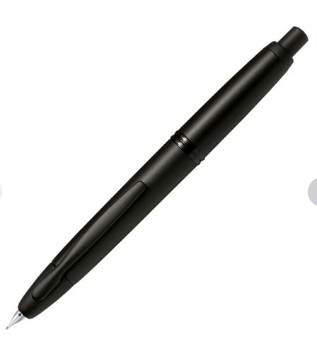 Pilot Capless Fountain Pen Matte Black Barrel Fine Nib - Picture 2 of 2