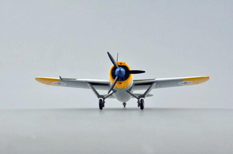 Finland F2A-3 Buffalo aircraft fighter 1/72 non diecast plastic plane Easy model - Image 4 of 4