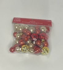 Ashland Small Decorative Filler Red, Gold, 55 Pc OE