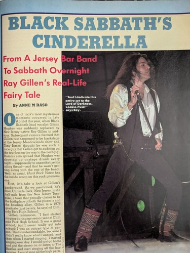 Hard Rock Magazine October 1986 Accept, Sabbath, Bonham, Quiet Riot, John Lydon - Picture 10 of 24