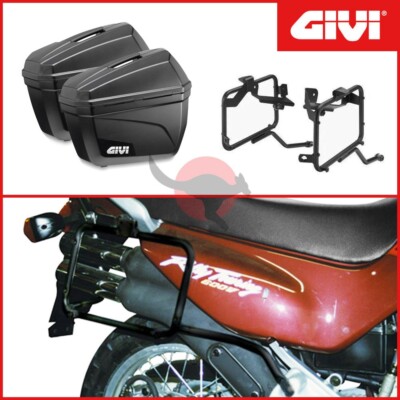 Koffer + Bilder Givi E22 22 Liter - Honda XL 600 V Transalp 1994-1999