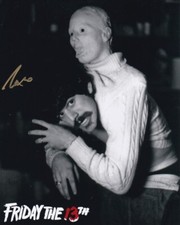 TASO STAVRAKIS signed Autogramm 20x25cm FRIDAY THE 13 in Person autograph COA
