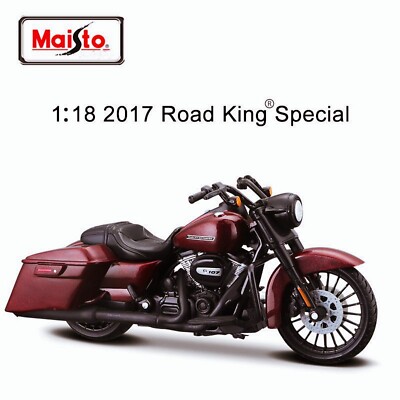 Maisto 1:18 Road King Special Harley Davidson 2017 Motorcycle