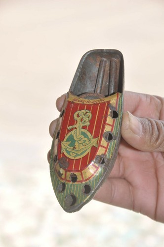 Vintage Penny/Miniature Anchor Mark Litho Steam Boat Tin Toy, Japan - Picture 3 of 9