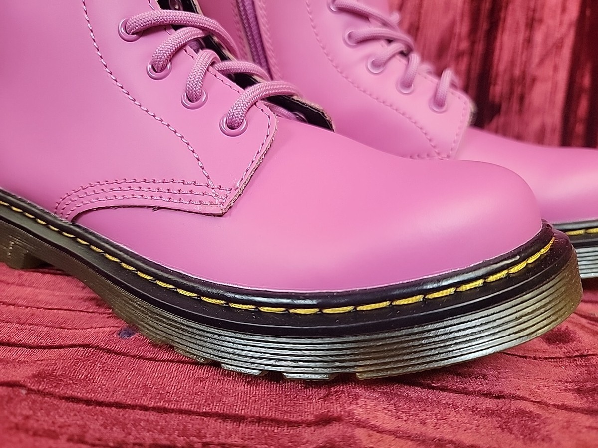 NIB NEW Dr. Martens 1460 J Thrift Pink Girls Size MEN'S 3 WOMEN'S