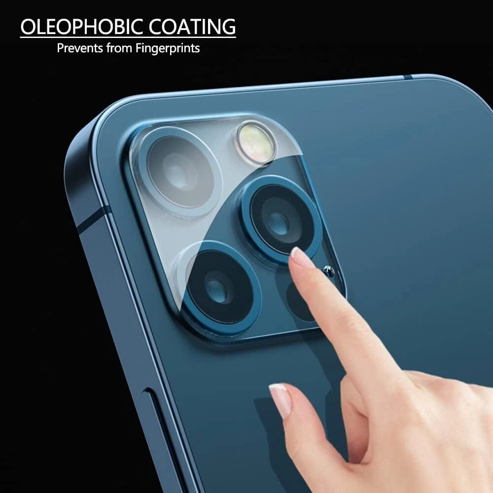 2X For iPhone 14 13 12 11 Pro Max Camera Lens Tempered Glass Screen Protector - Picture 4 of 7