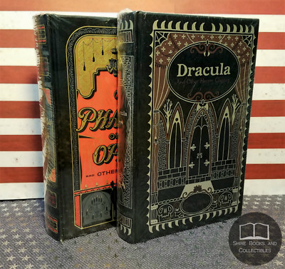 NEW SEALED Phantom of the Opera, Dracula & Other Tales Bonded Leather Stoker Poe