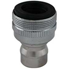 Plumb Pak PP800-6 Faucet Aerator Adapter with Small Diameter Nipple, Chrome