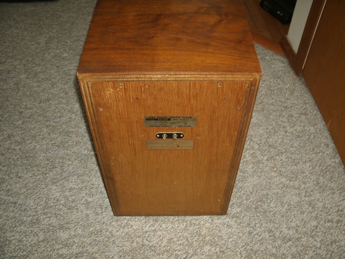 Vintage Coral BX-300 Speaker - Excellent Cabinet | eBay