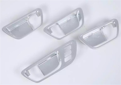 For Acura TLX 2015-2022 Matte Silver Car Inner Door Handle Bowl Cover Trim 4PCS - Foto 3 di 9