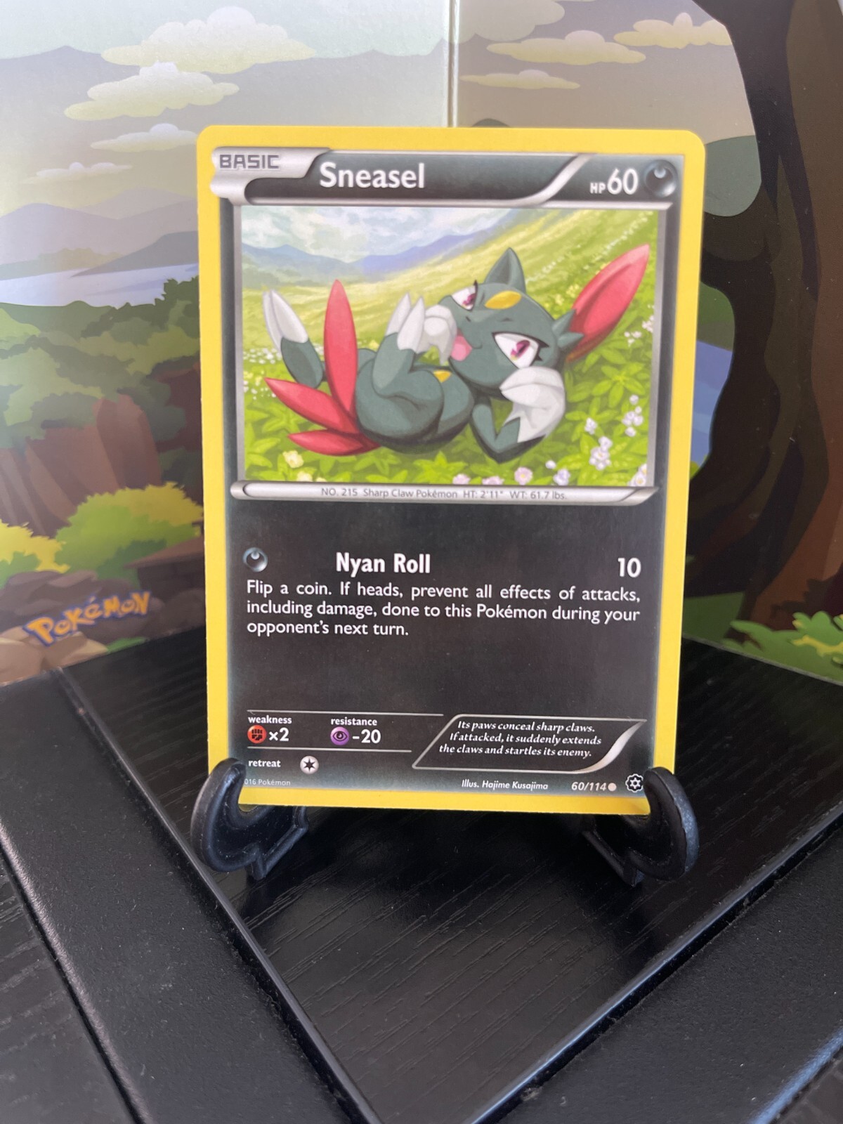 Sneasel 60/114 - Steam Siege - Common - Pokemon Card TCG - LP