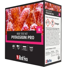 Red Sea Potassium Pro Reef Test Kit for Marine and Reef Aquariums