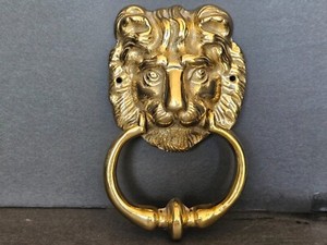 Solid Brass Door Knocker
