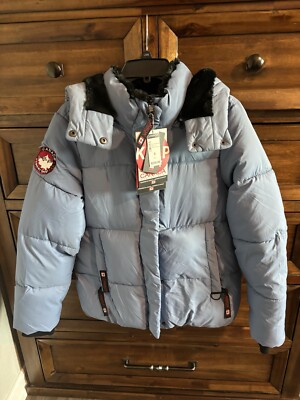 Canada Weather Women s Jacket Folk Blue Color Size S Limited Edition New