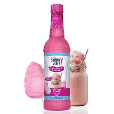 Jordan's Skinny Mixes Sugar Free Syrup, Cotton Candy Flavor, Fruit Flavored Mix