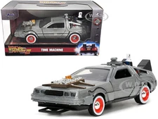 DELOREAN DMC (TIME MACHINE) "BACK TO THE FUTURE 3" 1990 1/32 DIECAST JADA 32290