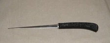 Vintage IDL Fillet Knife Stainless Steel Dual Edge Serrated Blade Blunt End