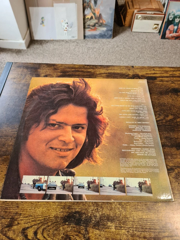 Johnny Rodriguez - All I Ever Meant To Do Was Sing - UK - 1973 - Mercury - EX - Image 2 of 4