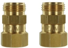 Dramm Garden Hose Brass Swivel - Pack of 2