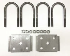 New Trailer U Bolt Kit for 3500lbs 2-3/8" Round Axle 5-1/2" Long 1/2" dia -20079