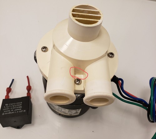 Conjunto de bomba KM-500MWE 2U0095-01 AP-TA4 de máquina de hielo Hoshizaki solo para pieza  - Imagen 5 de 12