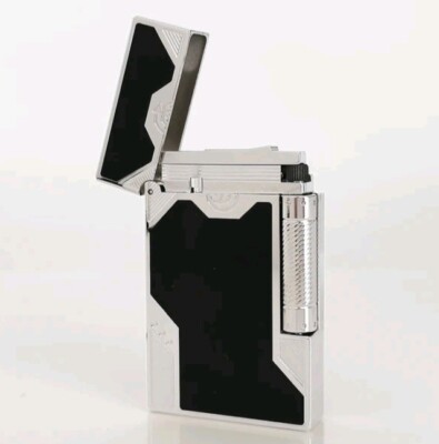 Luxury Retro  Cigarette  Bright Ping Sound  Gas Memorial DP Engraving Lighter