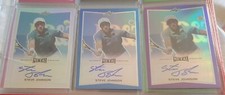 2016 Leaf Metal Tennis Base Auto Steve Johnson Lot of 5 (4 numbered)