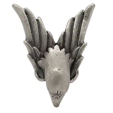 Eagle with Wings Nickel Decorative Snap Set 1-5/8"1265-994