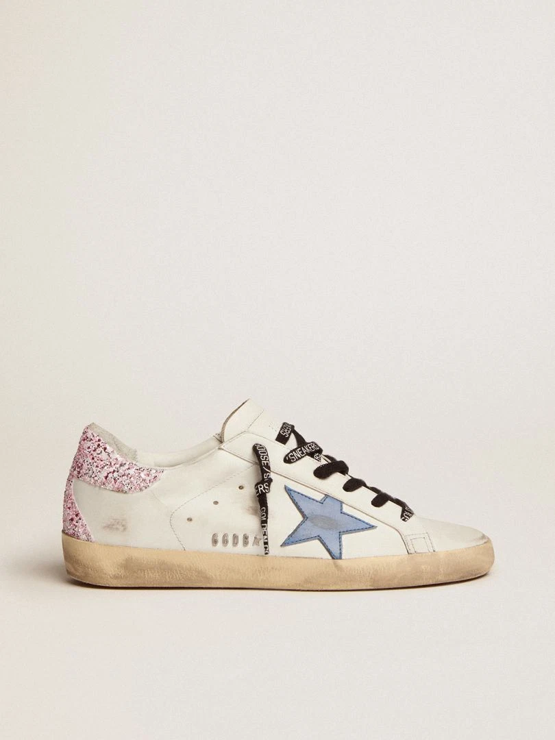 GOLDEN GOOSE ‌Ballerine comode stringate dorate Oca