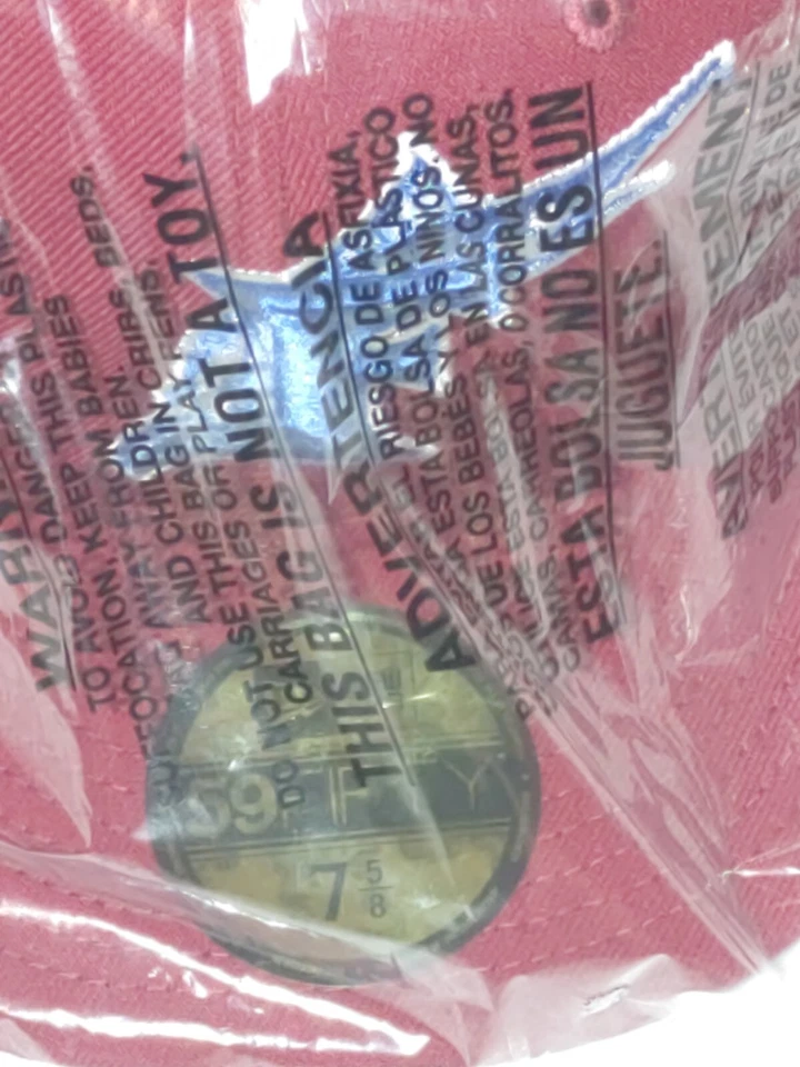 New Era 59FIFTY Florida Marlins Sombrero Ajustado 7 5/8 Cardinal Rojo Azul UV NUEVO CON ETIQUETAS Foto 2 de 4