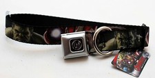 Marvel "Avengers Movie" Adjustable Seatbelt Dog Collar by Buckle Down