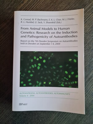 From Animal Models to Human Genetics, CONRAD,   ISBN:3899671481