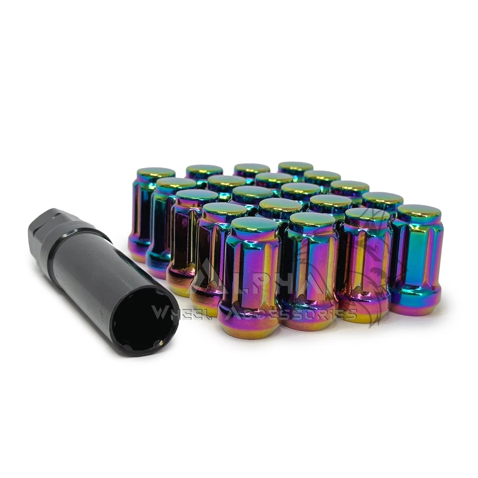 20 tuercas estriadas Neo 12x1,5 para Toyota Lexus para Camry Corolla Matrix tC + llave Foto 3 de 4