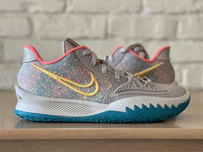 Nike Kyrie Low 4 N7 Basketball Shoes Desert Sand Citron CW3985-005